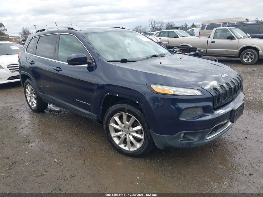 1C4PJMDB4EW182109 2014 Jeep Cherokee Limited auction photo 1