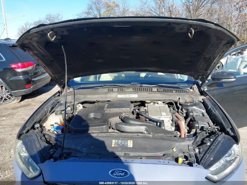 2013 Ford Fusion Hybrid Se VIN: 3FA6P0LU1DR167869 Lot: 43983117