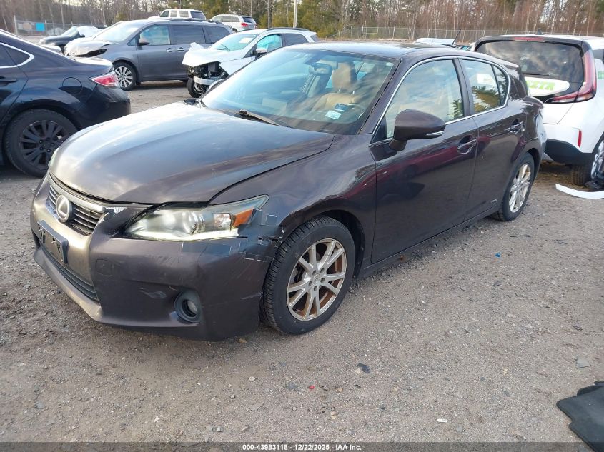 2012 Lexus Ct 200H Premium VIN: JTHKD5BH4C2091391 Lot: 43983118