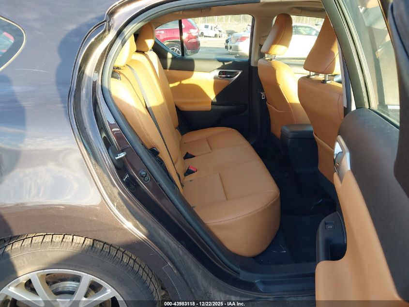 2012 Lexus Ct 200H Premium VIN: JTHKD5BH4C2091391 Lot: 43983118