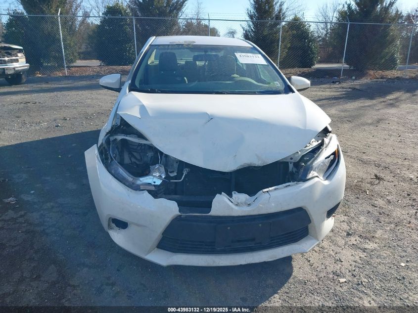 2014 Toyota Corolla Le Eco VIN: 5YFBPRHE4EP142647 Lot: 43983132