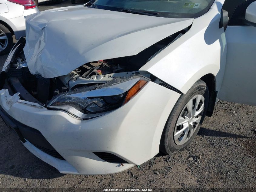 2014 Toyota Corolla Le Eco VIN: 5YFBPRHE4EP142647 Lot: 43983132