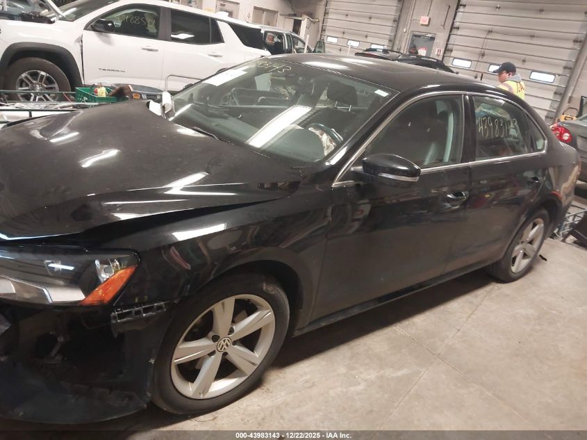 2013 Volkswagen Passat 2.5L Se VIN: 1VWBP7A31DC098365 Lot: 43983143