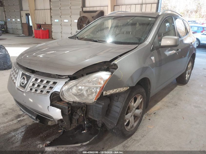 2008 Nissan Rogue Sl VIN: JN8AS58V38W140052 Lot: 43983150