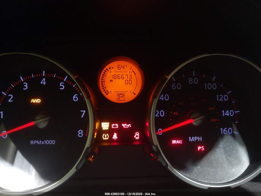 2008 Nissan Rogue Sl VIN: JN8AS58V38W140052 Lot: 43983150