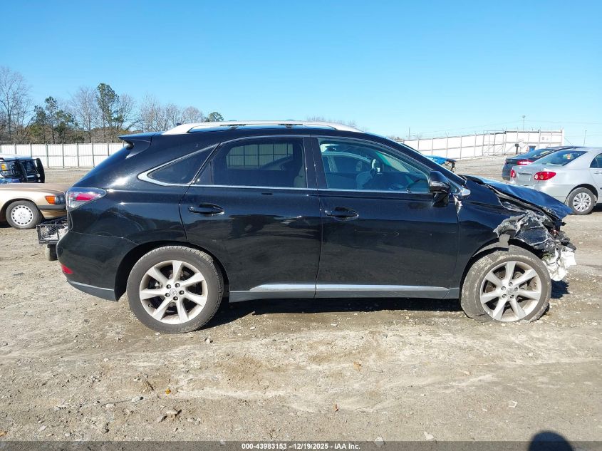 2012 Lexus Rx 350 VIN: 2T2ZK1BA7CC075815 Lot: 43983153