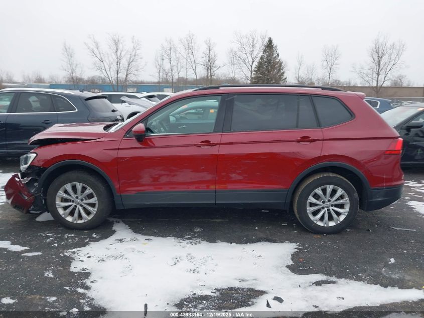 2018 Volkswagen Tiguan 2.0T S VIN: 3VV1B7AXXJM091572 Lot: 43983164