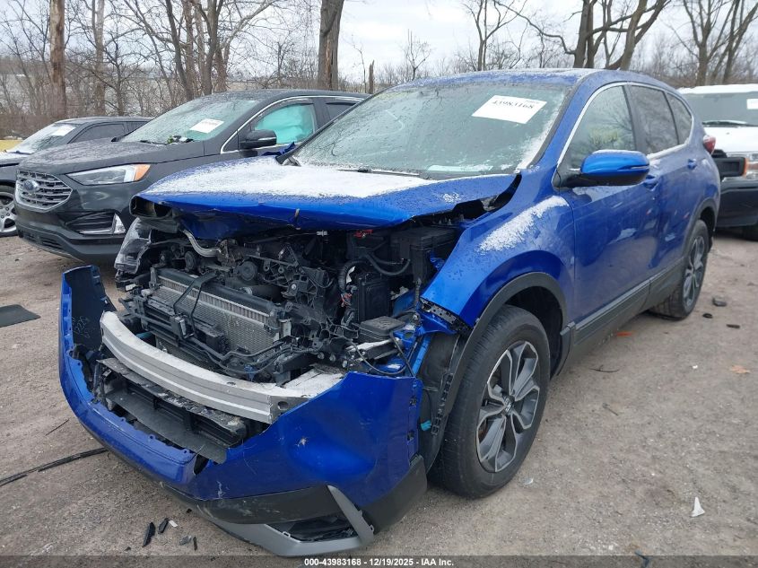 2021 Honda Cr-V Awd Ex-L VIN: 7FARW2H82ME000668 Lot: 43983168