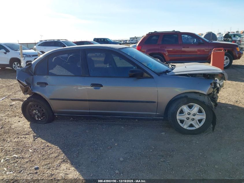 2005 Honda Civic Vp VIN: 1HGES16375L022561 Lot: 43983190