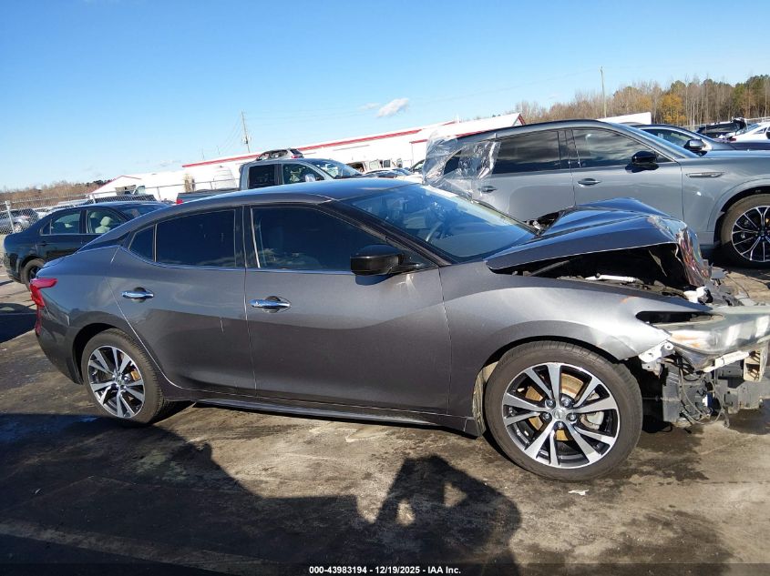 2016 Nissan Maxima 3.5 S VIN: 1N4AA6AP7GC435998 Lot: 43983194