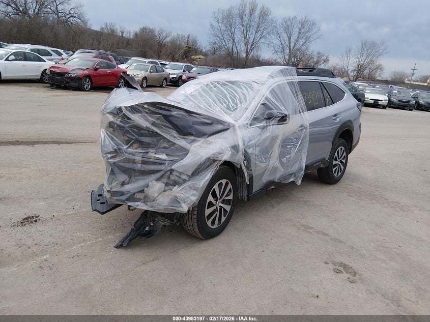 Vin: 4s4btadc6p3180468, lot: 44478905, subaru outback premium 20232