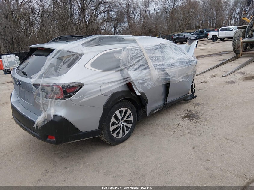 Vin: 4s4btadc6p3180468, lot: 44478905, subaru outback premium 20234