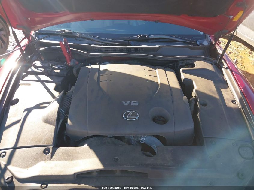 2012 Lexus Is 250 VIN: JTHCF5C20C5058041 Lot: 43983212