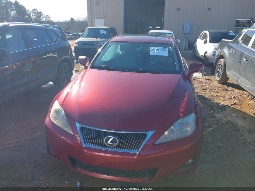 2012 Lexus Is 250 VIN: JTHCF5C20C5058041 Lot: 43983212