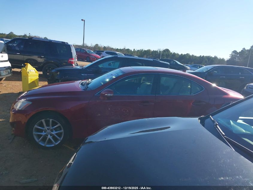 2012 Lexus Is 250 VIN: JTHCF5C20C5058041 Lot: 43983212