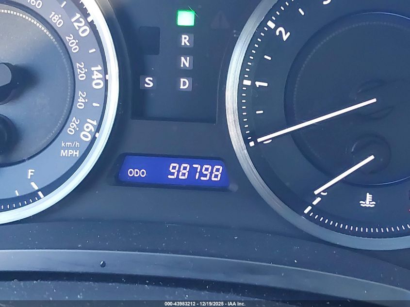 2012 Lexus Is 250 VIN: JTHCF5C20C5058041 Lot: 43983212