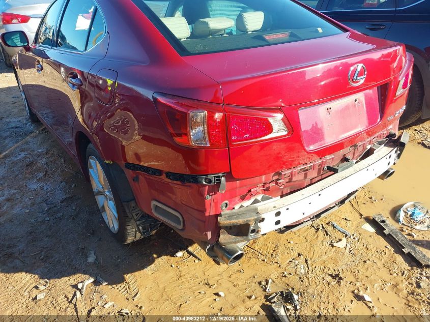 2012 Lexus Is 250 VIN: JTHCF5C20C5058041 Lot: 43983212