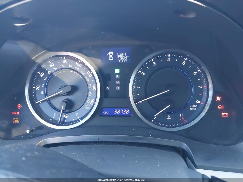 2012 Lexus Is 250 VIN: JTHCF5C20C5058041 Lot: 43983212