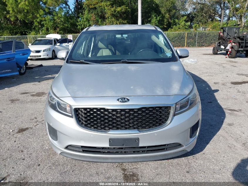 2017 Kia Sedona Lx VIN: KNDMB5C14H6312893 Lot: 43983216