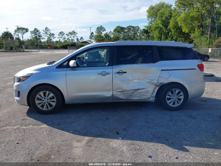 2017 Kia Sedona Lx VIN: KNDMB5C14H6312893 Lot: 43983216