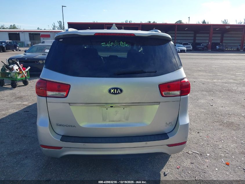 2017 Kia Sedona Lx VIN: KNDMB5C14H6312893 Lot: 43983216
