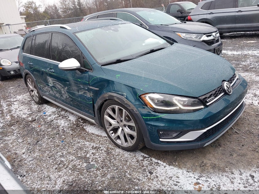 3VWH17AU1JM765076 2018 Volkswagen Golf Alltrack Tsi S/Tsi Se/Tsi Sel auction photo 1