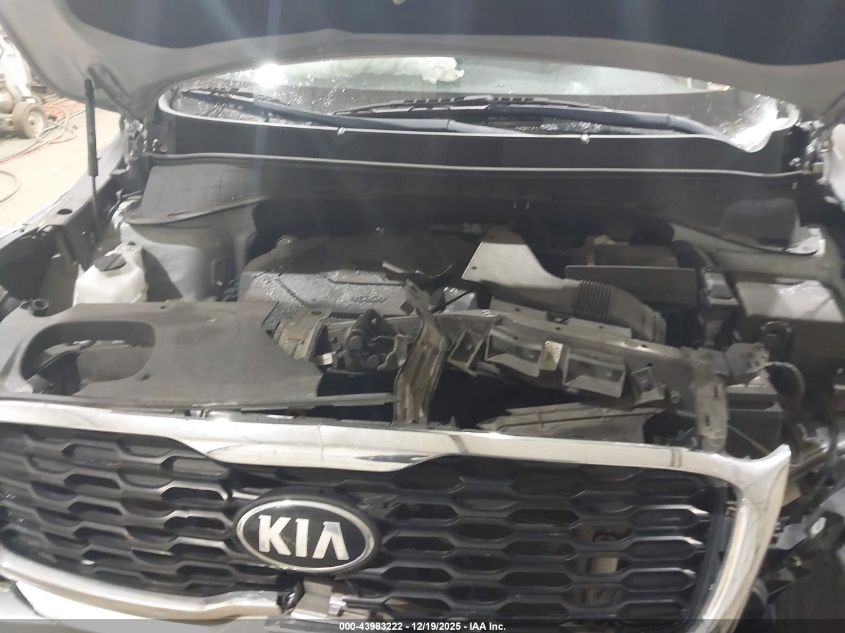 2020 Kia Sorento 3.3L Lx VIN: 5XYPG4A59LG629024 Lot: 43983222