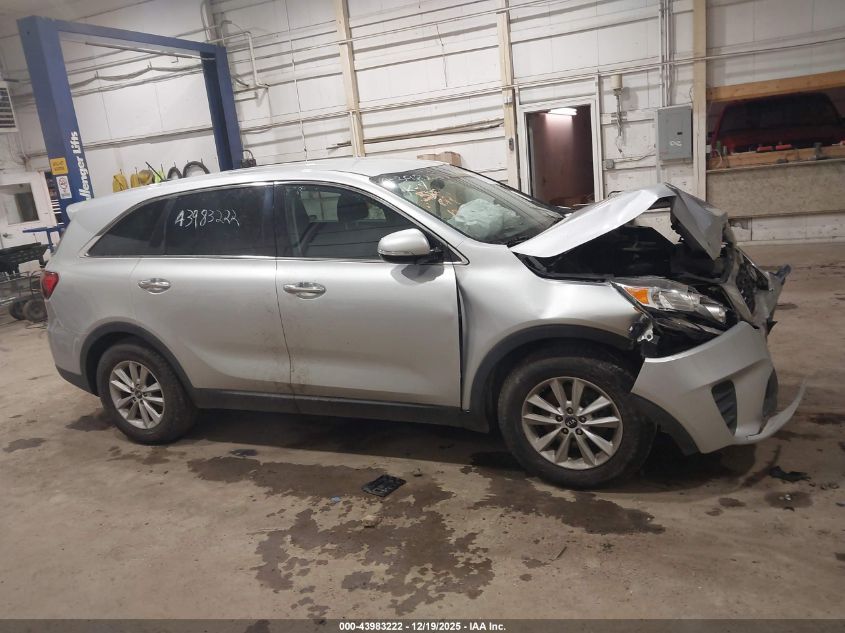 2020 Kia Sorento 3.3L Lx VIN: 5XYPG4A59LG629024 Lot: 43983222