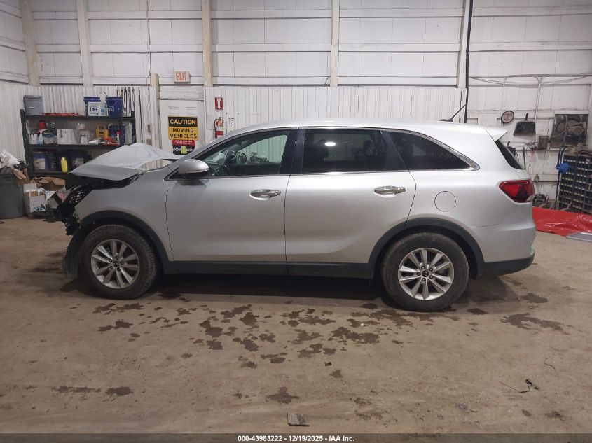 2020 Kia Sorento 3.3L Lx VIN: 5XYPG4A59LG629024 Lot: 43983222