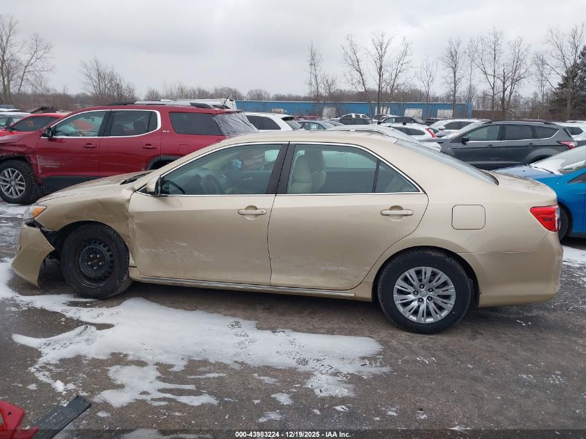 2012 Toyota Camry Le VIN: 4T1BF1FK6CU030859 Lot: 43983224