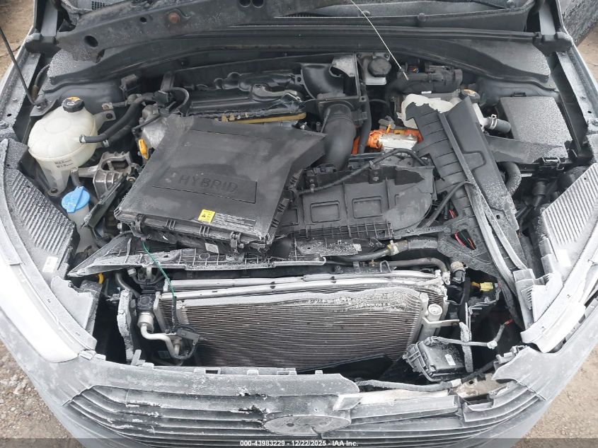 2018 Hyundai Ioniq Hybrid Blue VIN: KMHC65LC4JU074493 Lot: 43983229