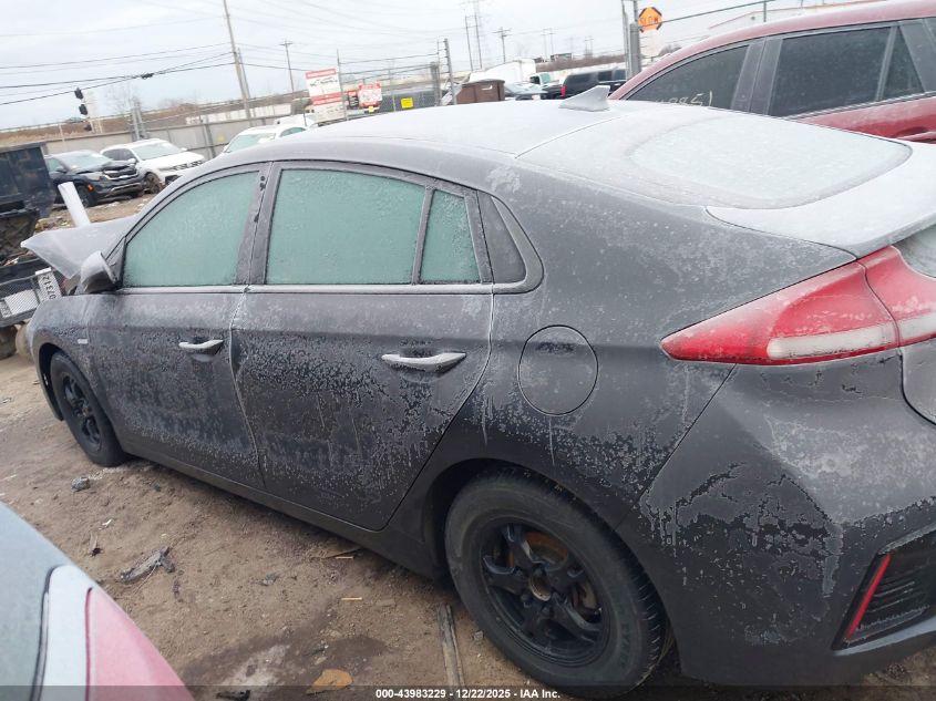 2018 Hyundai Ioniq Hybrid Blue VIN: KMHC65LC4JU074493 Lot: 43983229