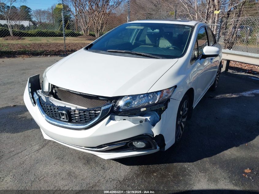 2015 Honda Civic Ex-L VIN: 19XFB2F95FE064024 Lot: 43983231