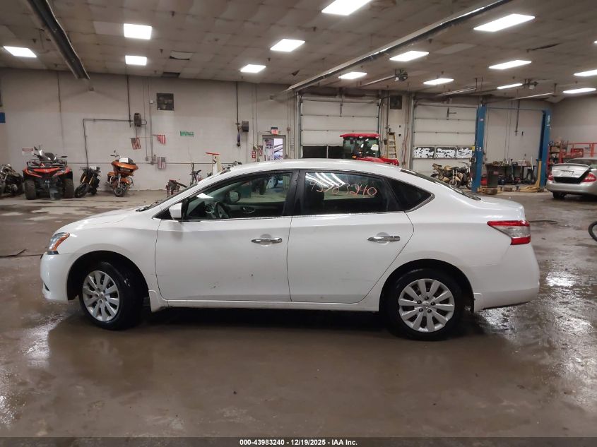 2014 Nissan Sentra S VIN: 3N1AB7AP4EY330971 Lot: 43983240