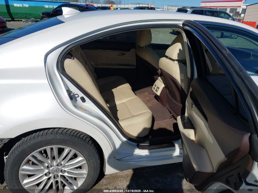 2017 Lexus Es 350 VIN: 58ABK1GG8HU076098 Lot: 43983245