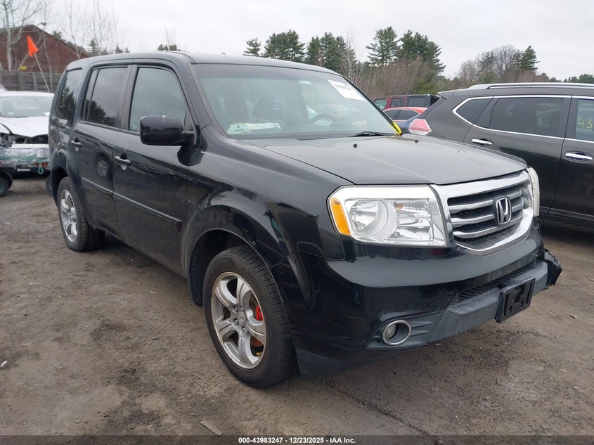 5FNYF4H4XCB062074 2012 Honda Pilot Ex auction photo 1