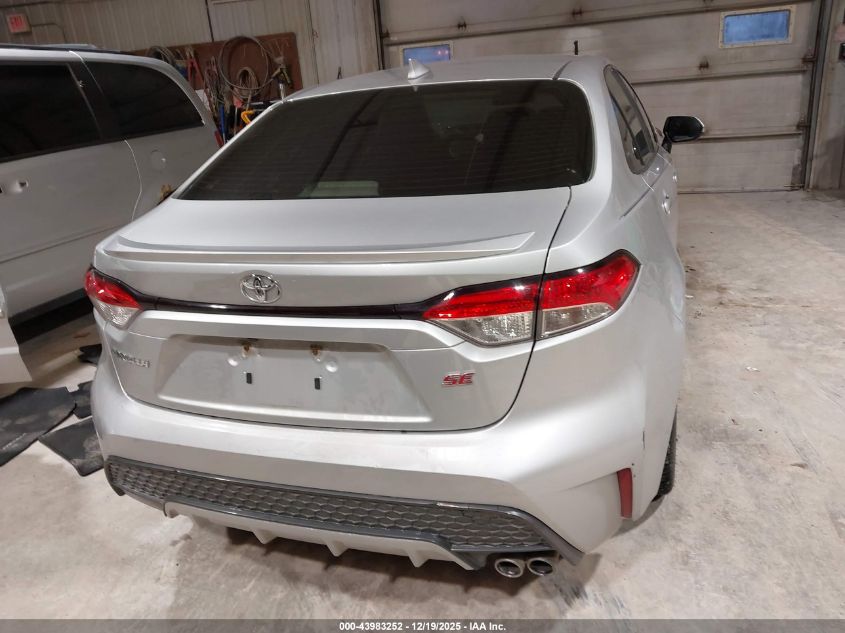 2021 Toyota Corolla Se VIN: JTDS4MCE9MJ055462 Lot: 43983252