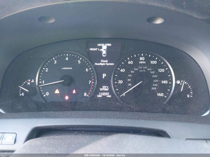 2016 Lexus Ls 460 VIN: JTHBL5EF6G5139846 Lot: 43983260