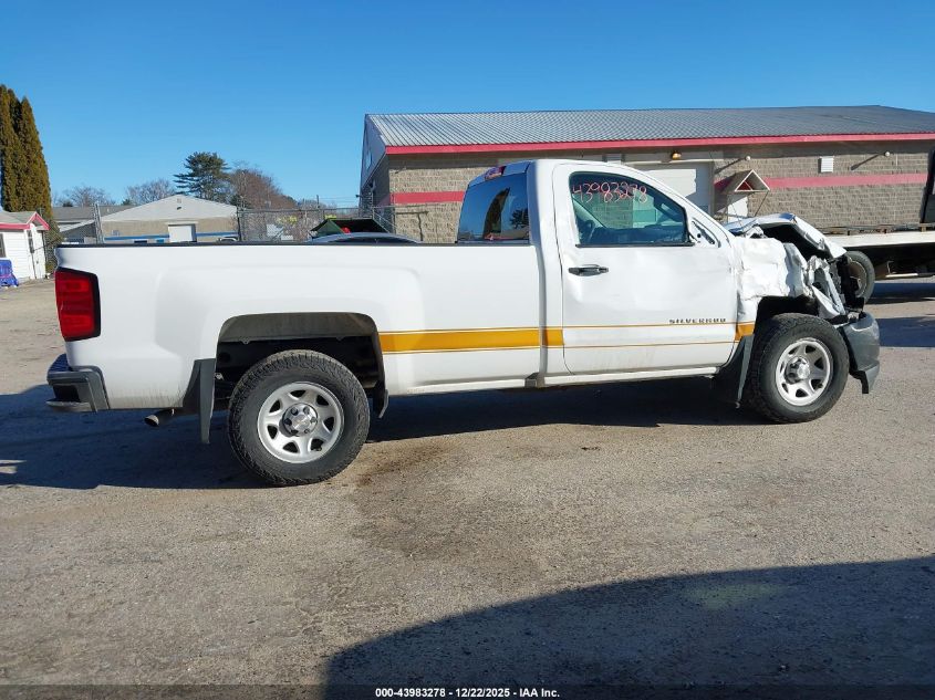 2018 Chevrolet Silverado 1500 Wt VIN: 1GCNCNEH7JZ110078 Lot: 43983278