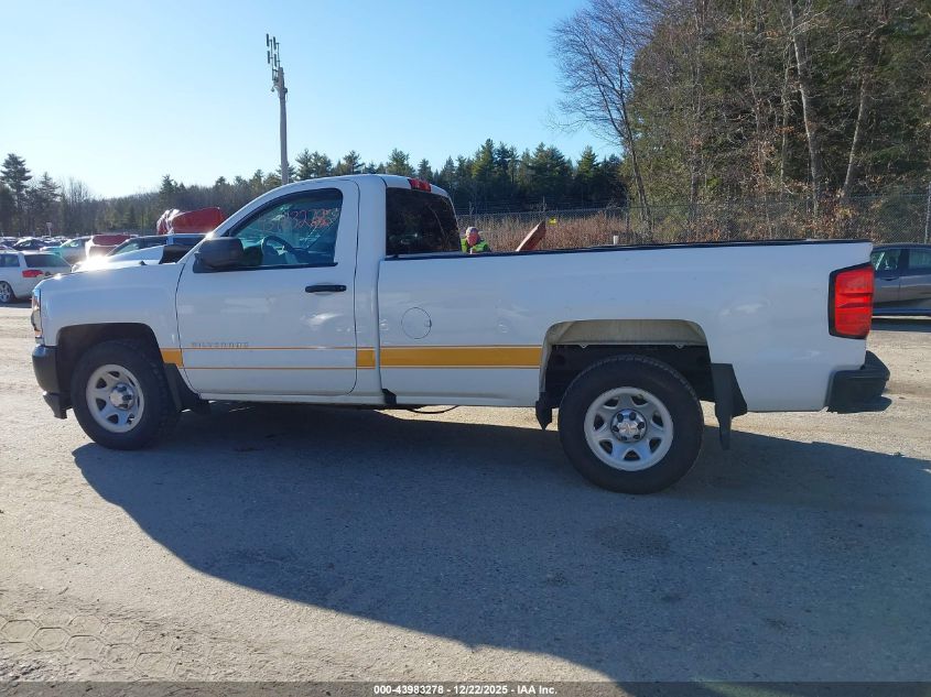 2018 Chevrolet Silverado 1500 Wt VIN: 1GCNCNEH7JZ110078 Lot: 43983278