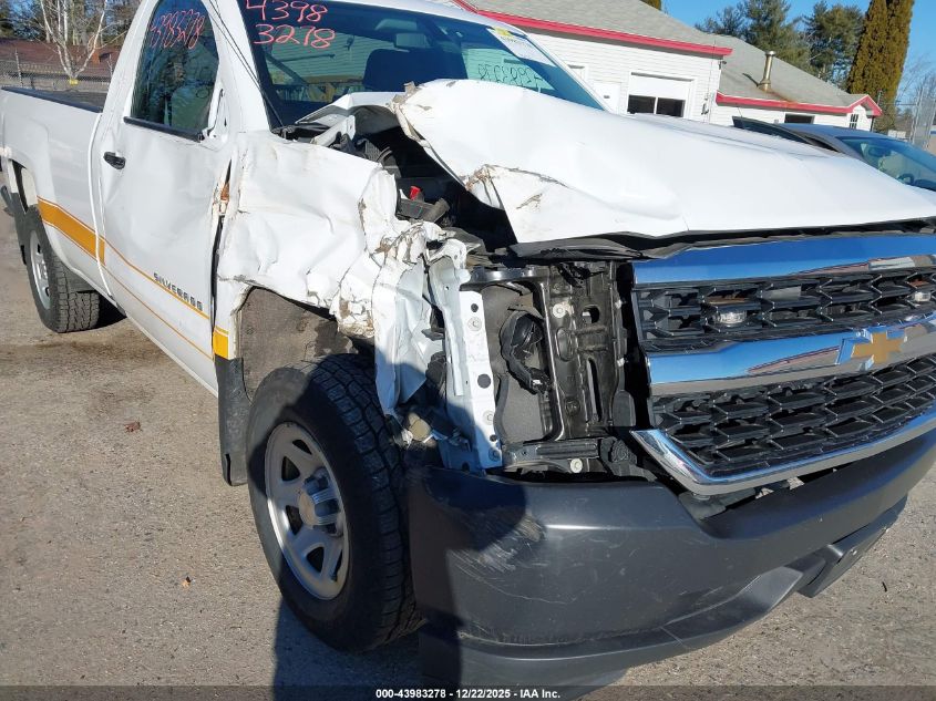 2018 Chevrolet Silverado 1500 Wt VIN: 1GCNCNEH7JZ110078 Lot: 43983278