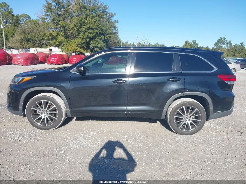 2018 Toyota Highlander Se VIN: 5TDKZRFH5JS532908 Lot: 43983281