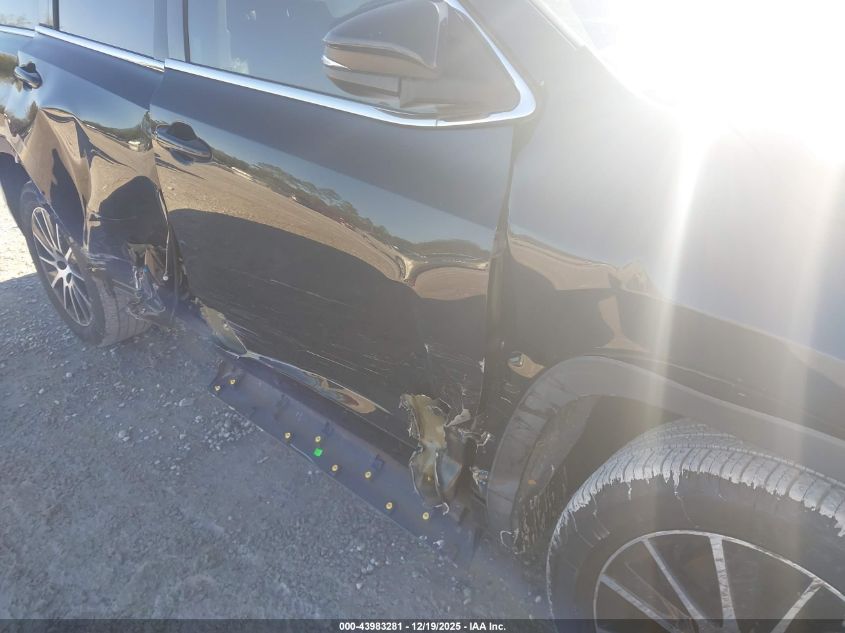 2018 Toyota Highlander Se VIN: 5TDKZRFH5JS532908 Lot: 43983281