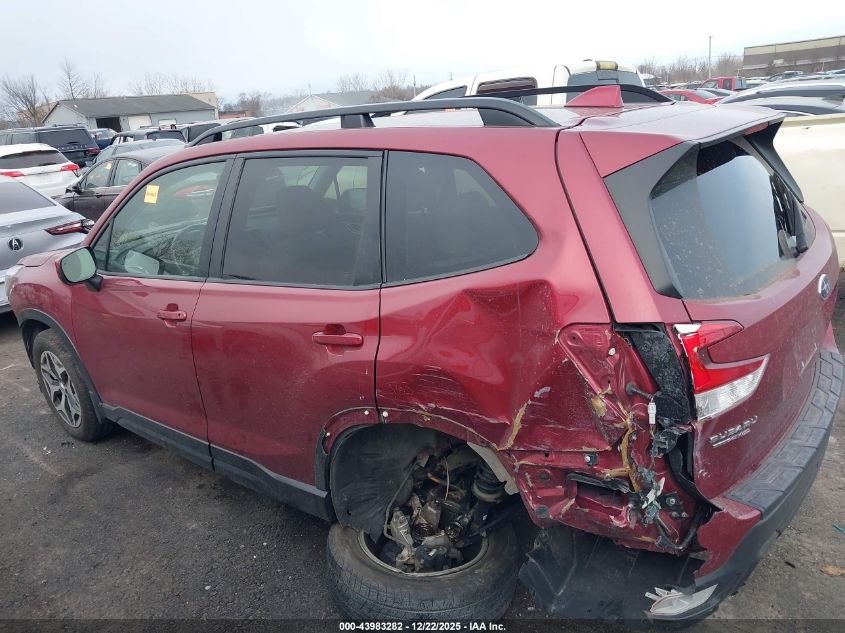 2019 Subaru Forester Premium VIN: JF2SKAGC5KH527790 Lot: 43983282