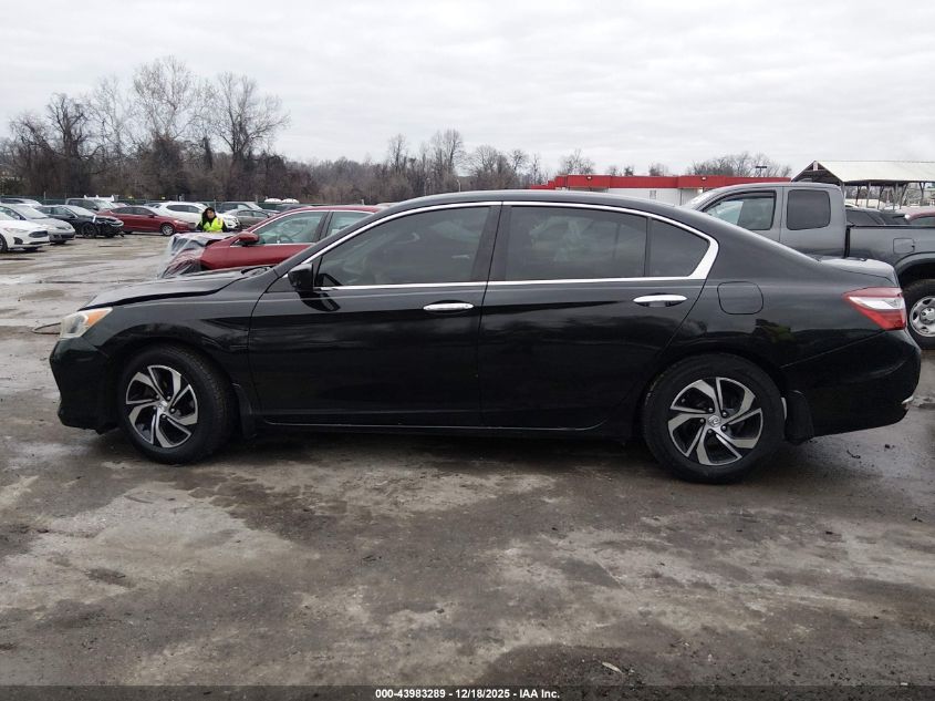 2016 Honda Accord Lx VIN: 1HGCR2F45GA087747 Lot: 43983289