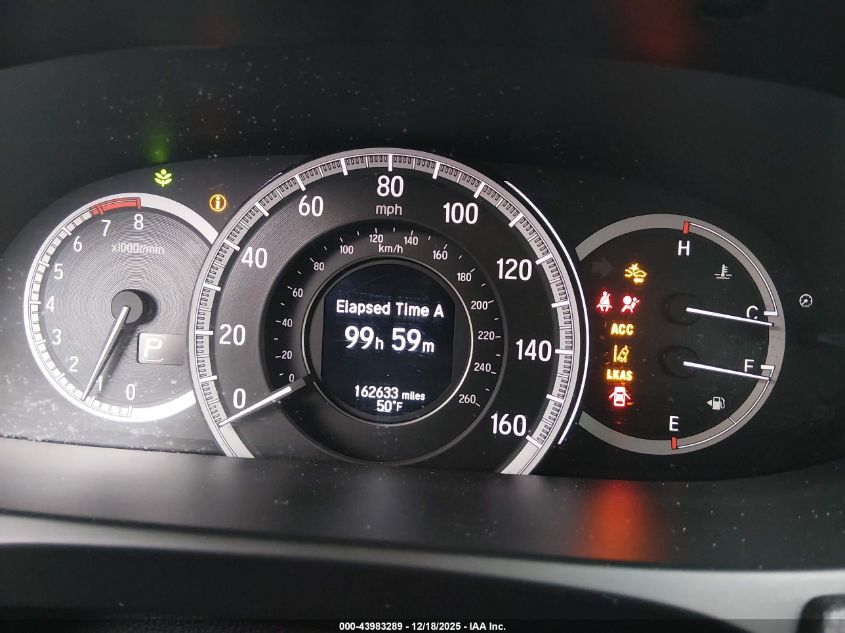 2016 Honda Accord Lx VIN: 1HGCR2F45GA087747 Lot: 43983289