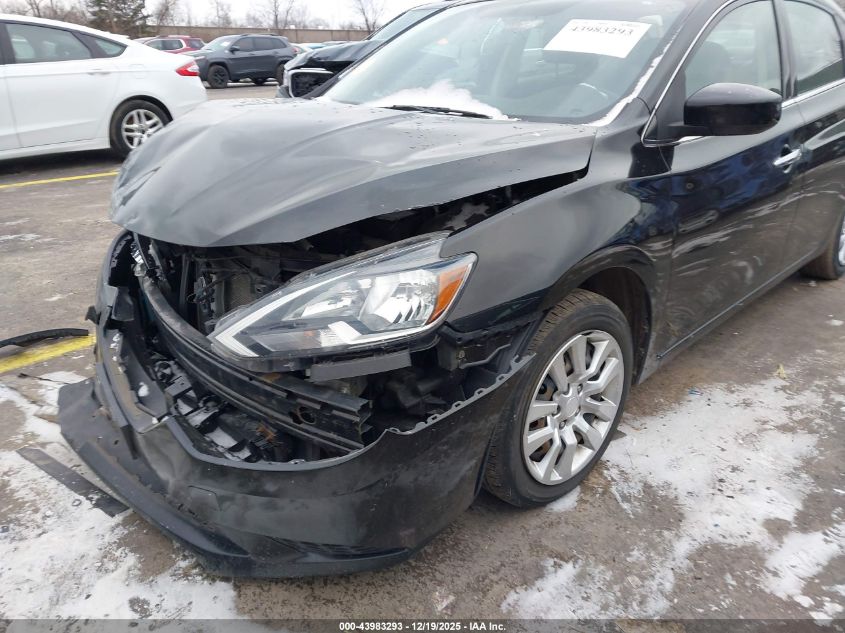 2018 Nissan Sentra S VIN: 3N1AB7APXJY317958 Lot: 43983293