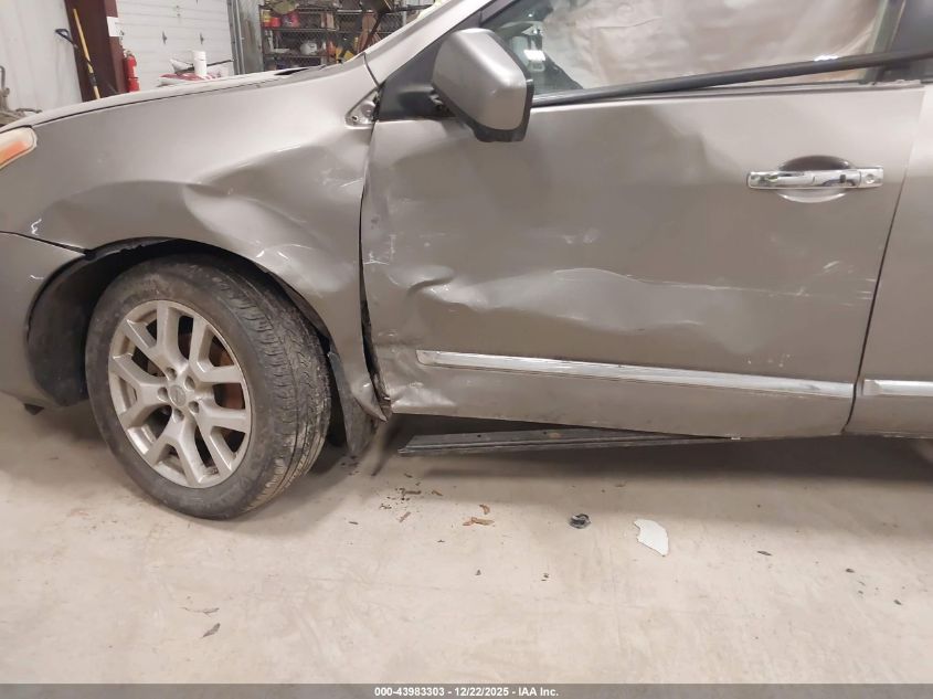 2012 Nissan Rogue Sv W/Sl Pkg VIN: JN8AS5MVXCW402535 Lot: 43983303