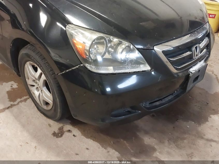 2007 Honda Odyssey Ex-L VIN: 5FNRL38787B095680 Lot: 43983317