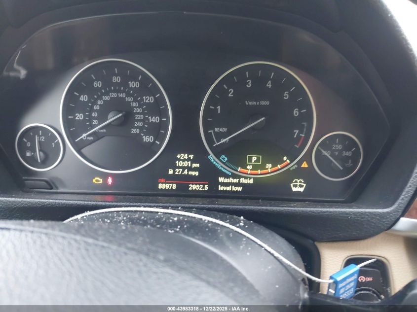 2013 BMW 328I xDrive VIN: WBA3B3C50DF540755 Lot: 43983318